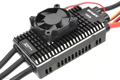 ZTW SKYHAWK  6-14s  HV  130A - 150 A BRUSHLESS ESC W/ 8A ADJUSTABLE SBEC and Thrust Reverse (5.5 mm connector - EC5)