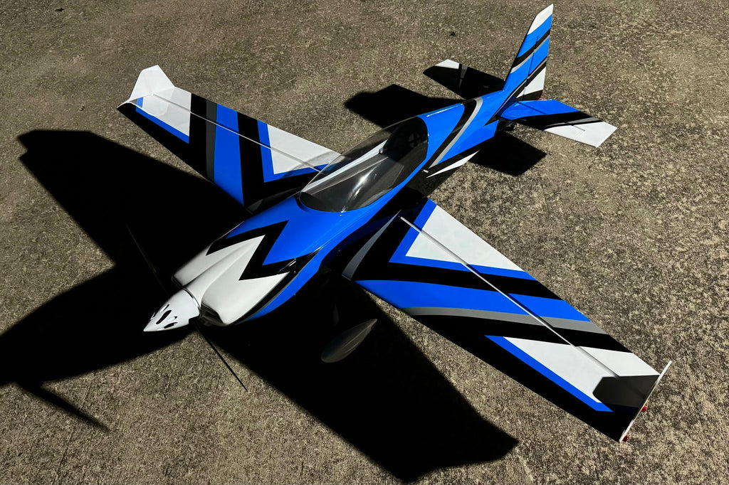 (Kopie) Extreme Flight  Extra NG   67"    blue  - white   scheme ARF