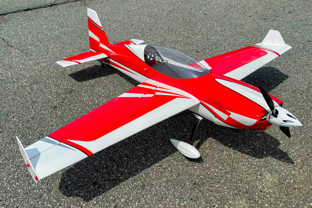 Extreme Flight  Extra NG   67"    red - white   scheme ARF