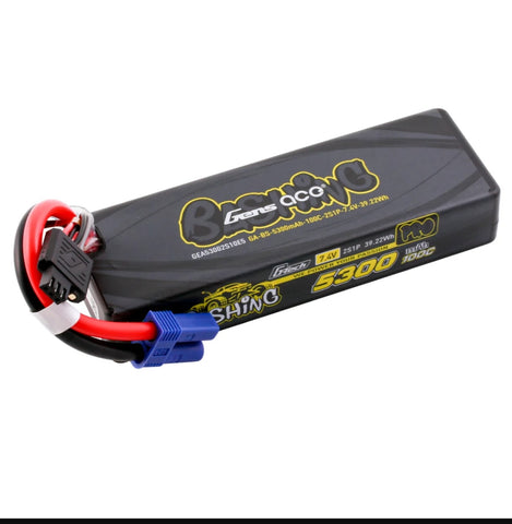 Gens Ace Bashing 2s 5300mah 100c EC 5